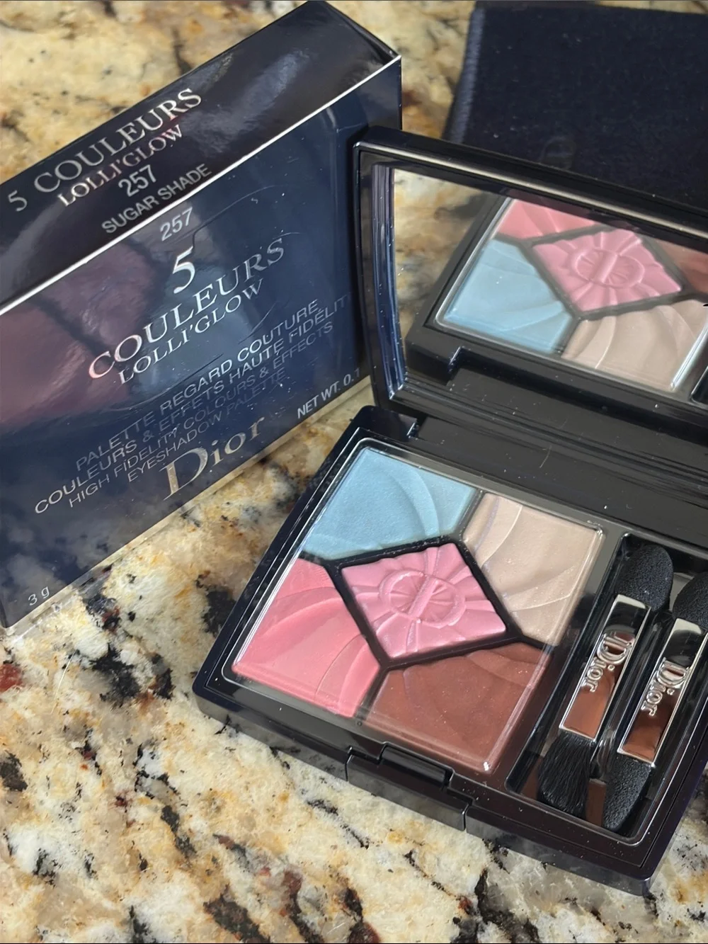 ⚡️🖤Dior 5 Couleurs LolliGlow Sugar Shade Palette